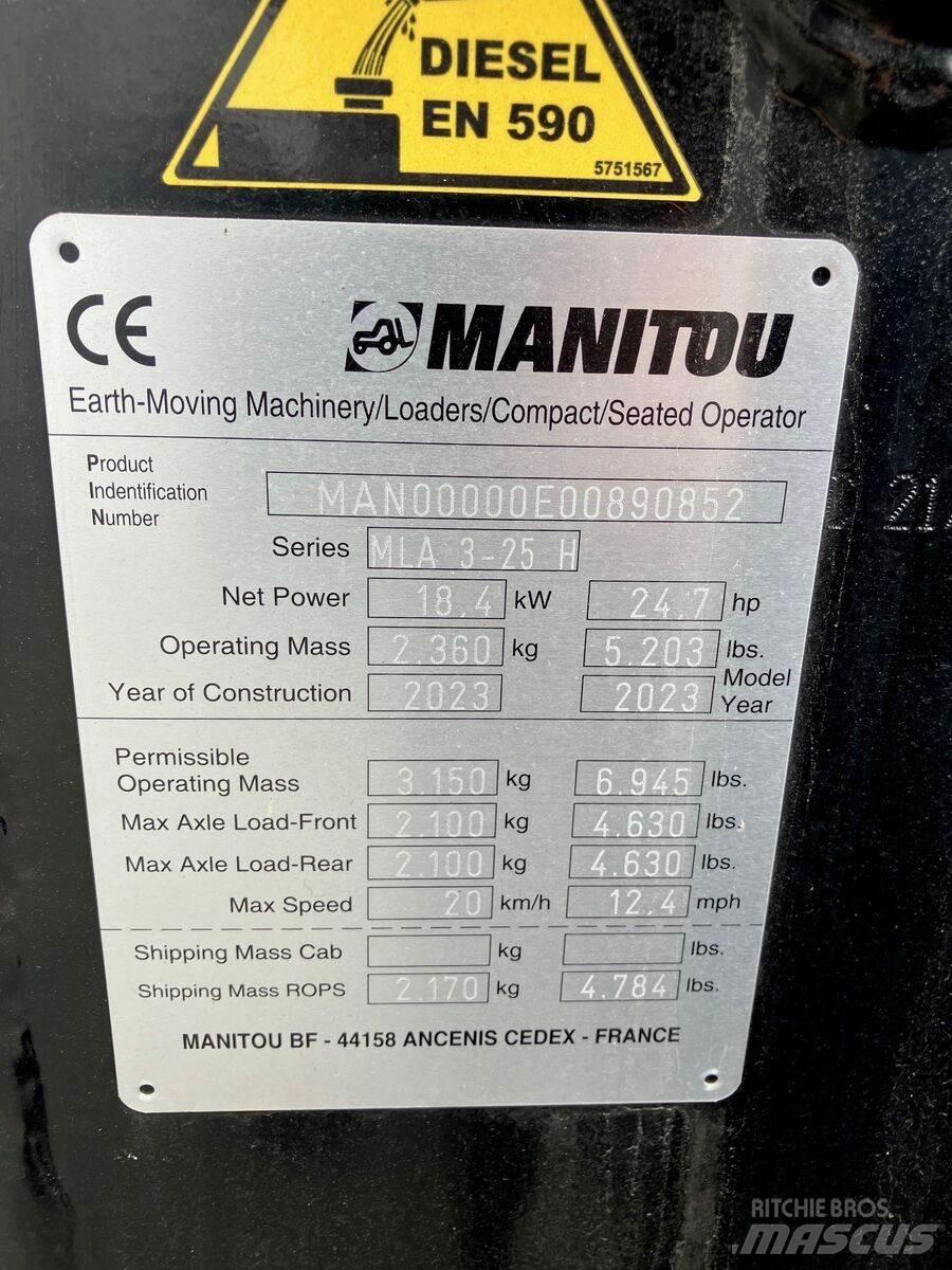 Manitou MLA 3-25 Трактора с фронтальным погрузчиком