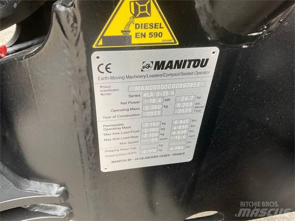 Manitou MLA 3-25 H Трактора с фронтальным погрузчиком
