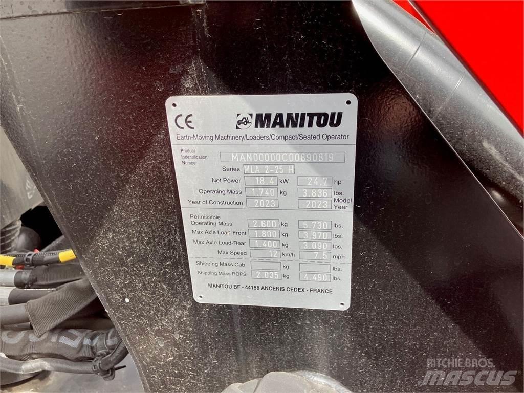 Manitou MLA2-25 Трактора с фронтальным погрузчиком