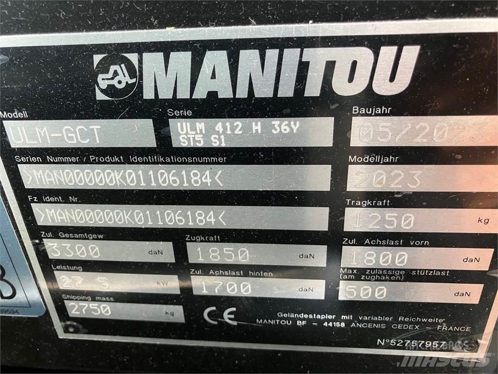 Manitou ULM 412 H Телескопические погрузчики