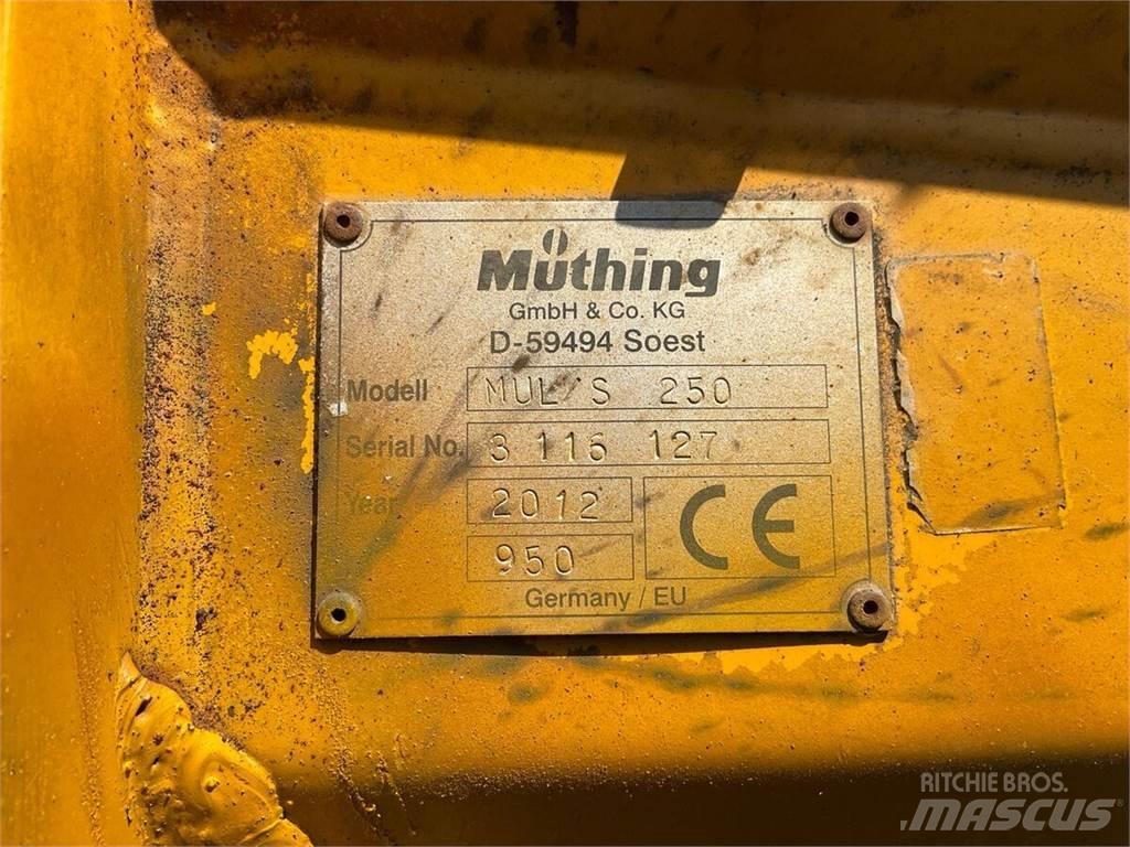 Müthing MUL/S 250 Мульчирователи