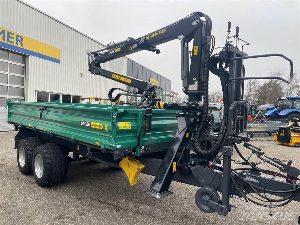 Oehler OL TDK 80 Тракторные самосвальные прицепы