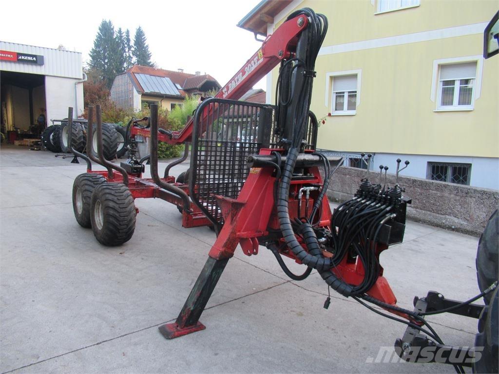 Patu 8T + 203T Лесные прицепы