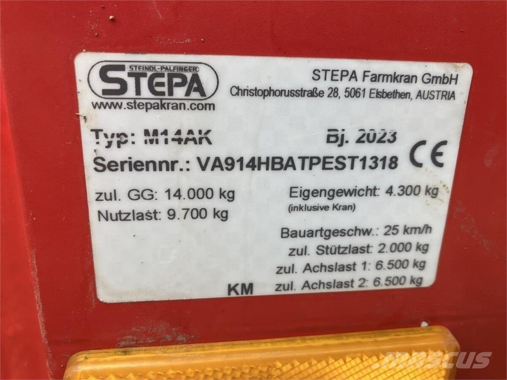 Stepa M14AK FZ7090 Лесные прицепы