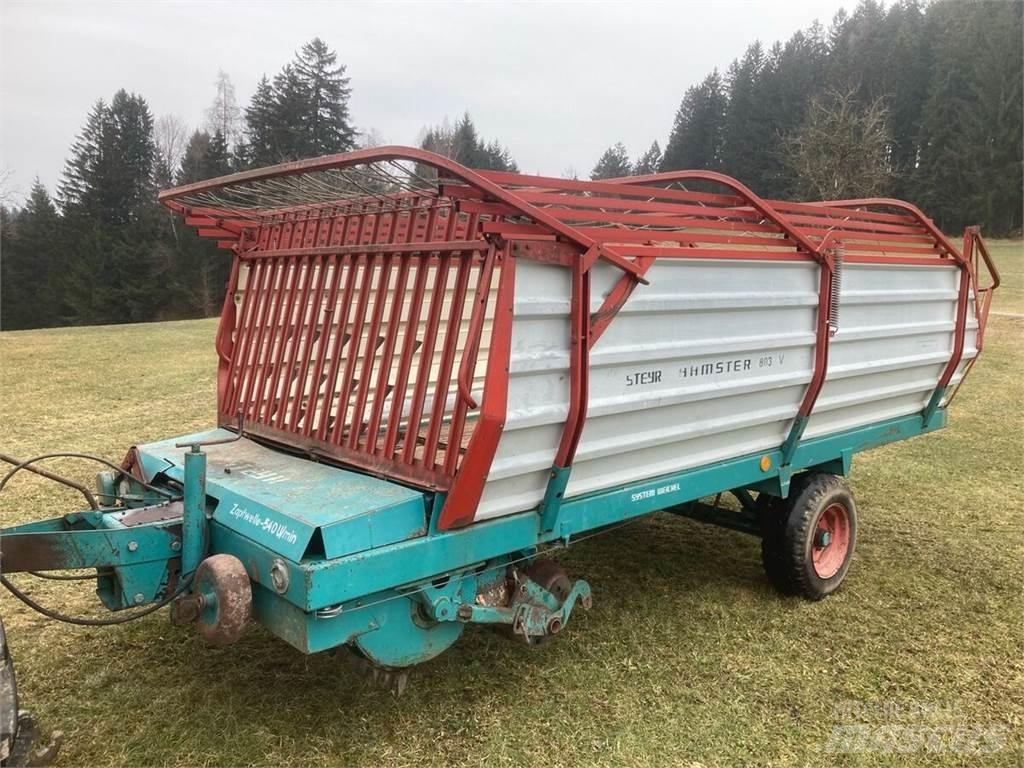Steyr Hamster 803V Прицепы с самозагрузкой
