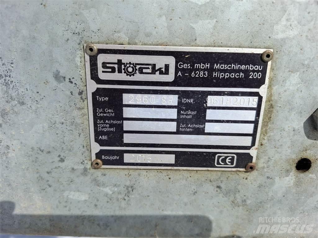  Stöckl 2960 SR Разбрасыватели органических удобрений