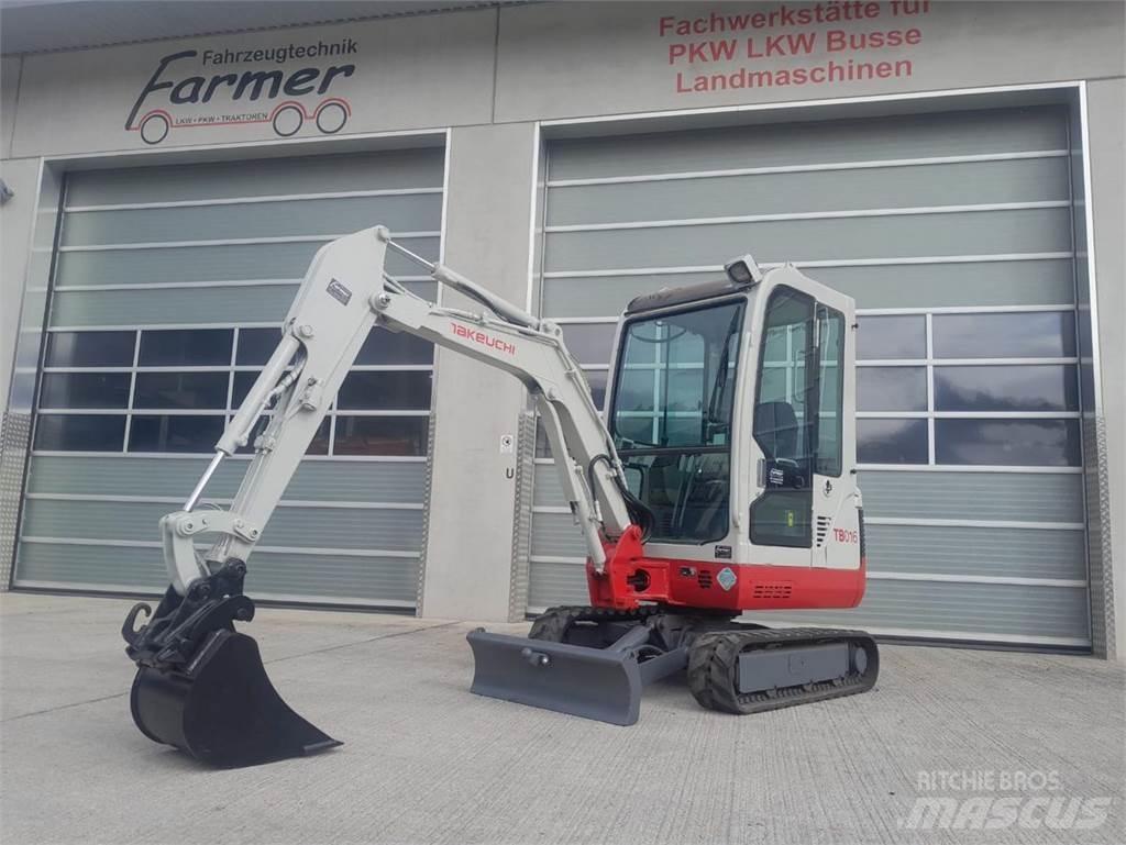 Takeuchi TB016 Мини-экскаваторы