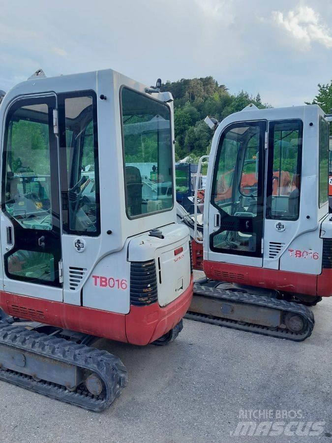 Takeuchi TB016 H Мини-экскаваторы