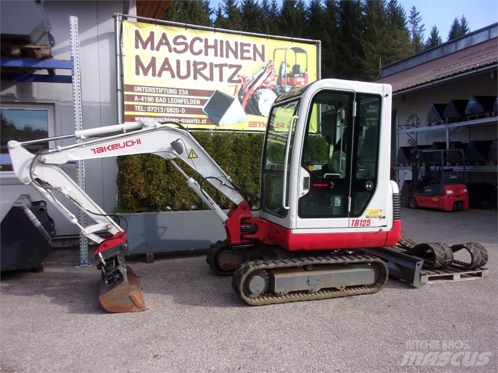 Takeuchi TB125 Мини-экскаваторы