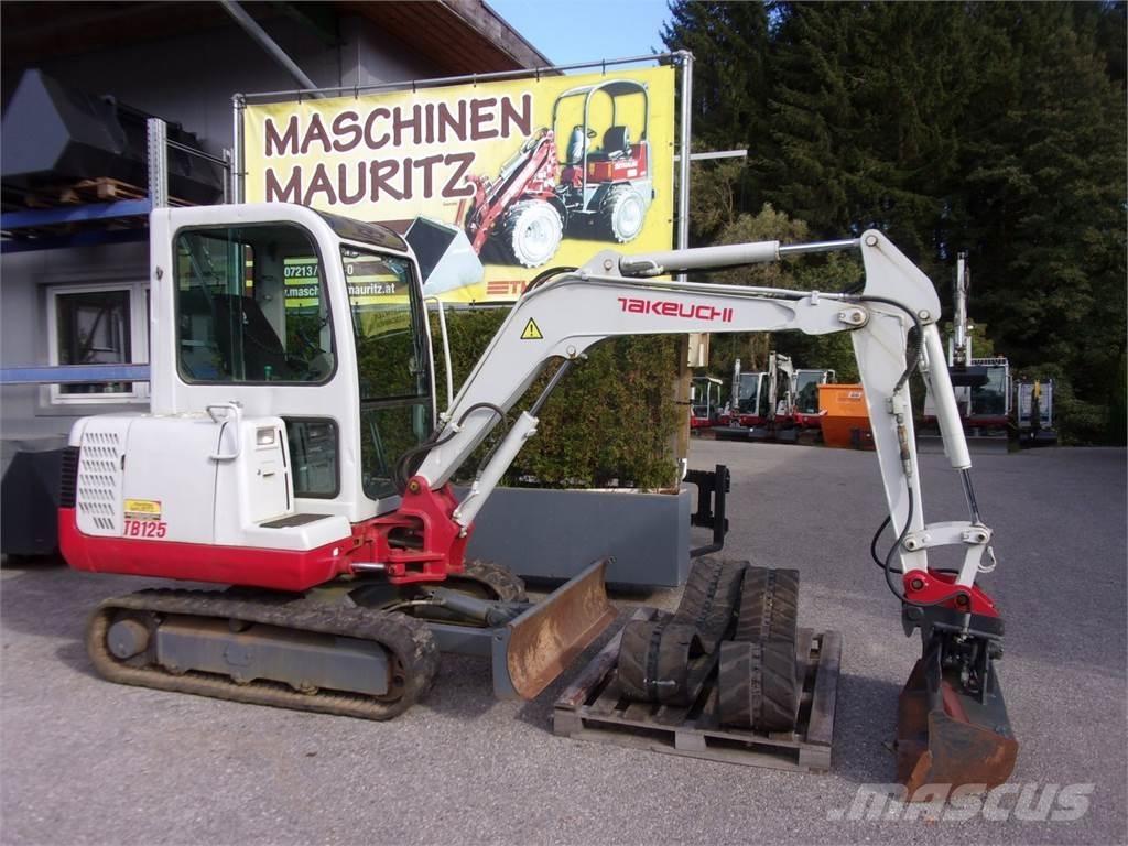 Takeuchi TB125 Мини-экскаваторы