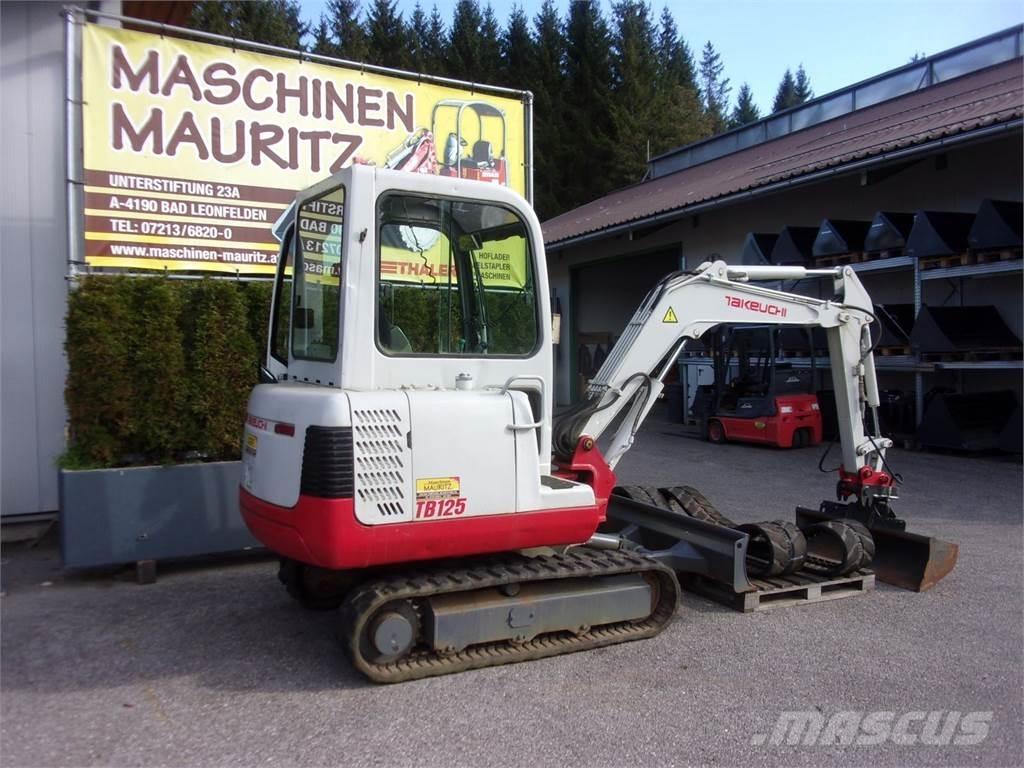 Takeuchi TB125 Мини-экскаваторы