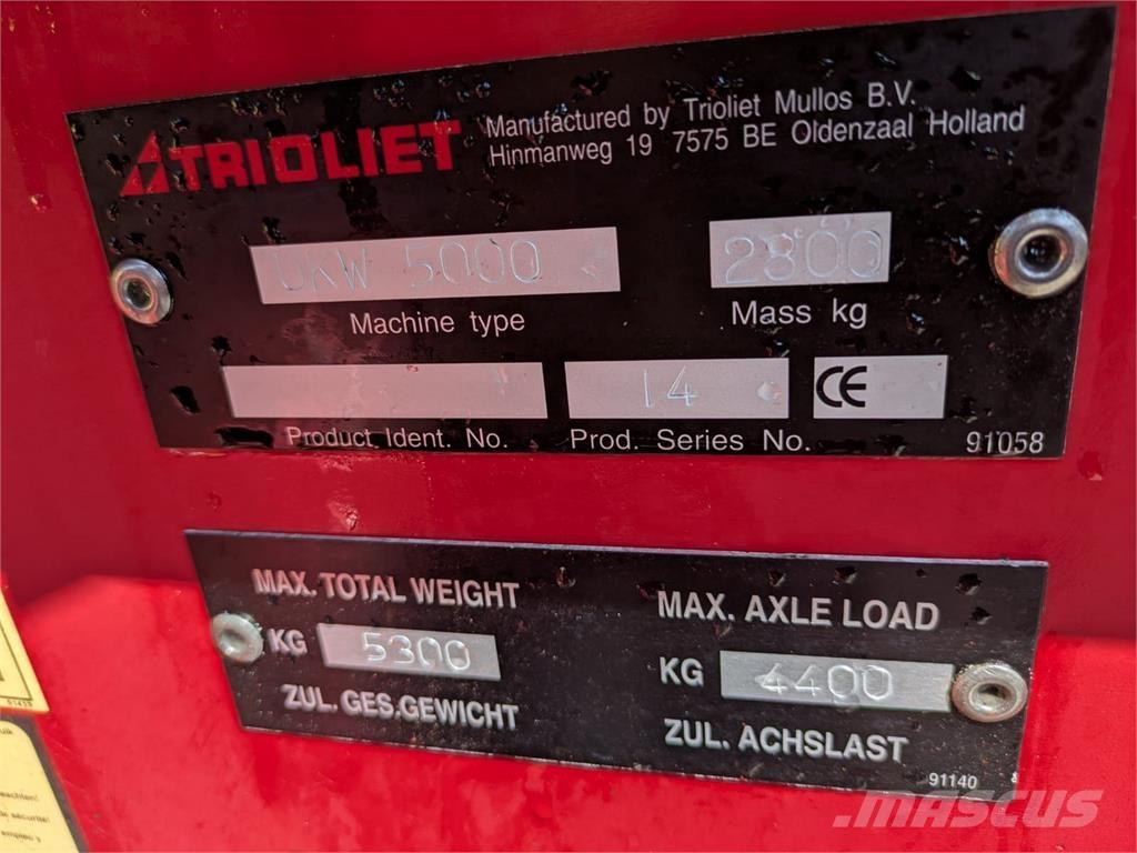 Trioliet UKW 5000 Сельхозтехника - Другие