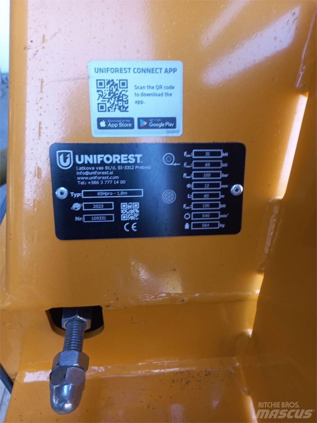Uniforest 65 HPro Трелёвочные лебедки