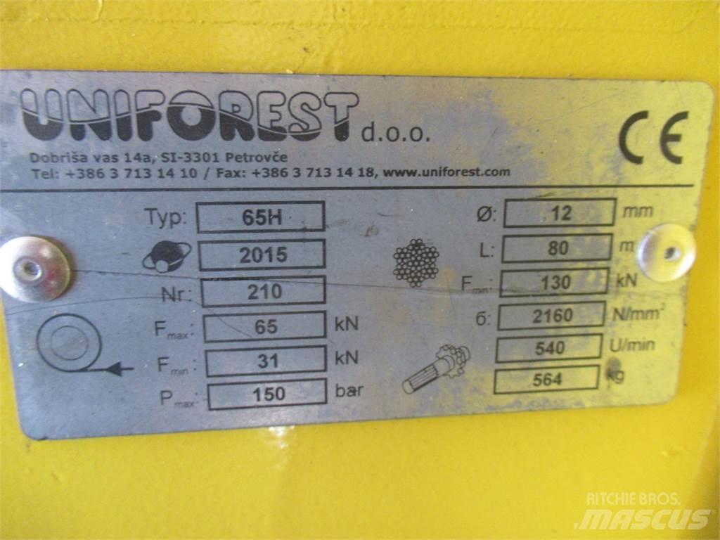 Uniforest 65H Трелёвочные лебедки