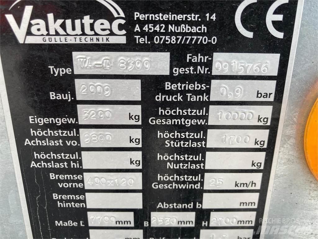  Vakutec VA-T 8300 Цистерны для перевозки суспензий