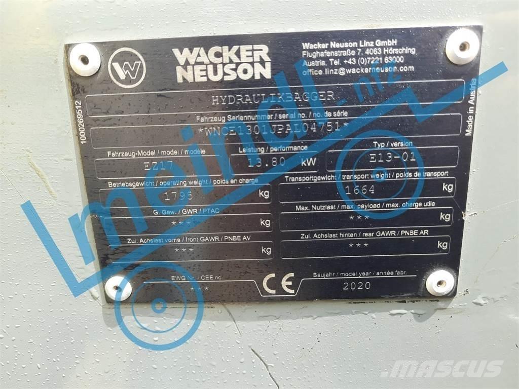 Wacker Neuson EZ 17 Мини-экскаваторы