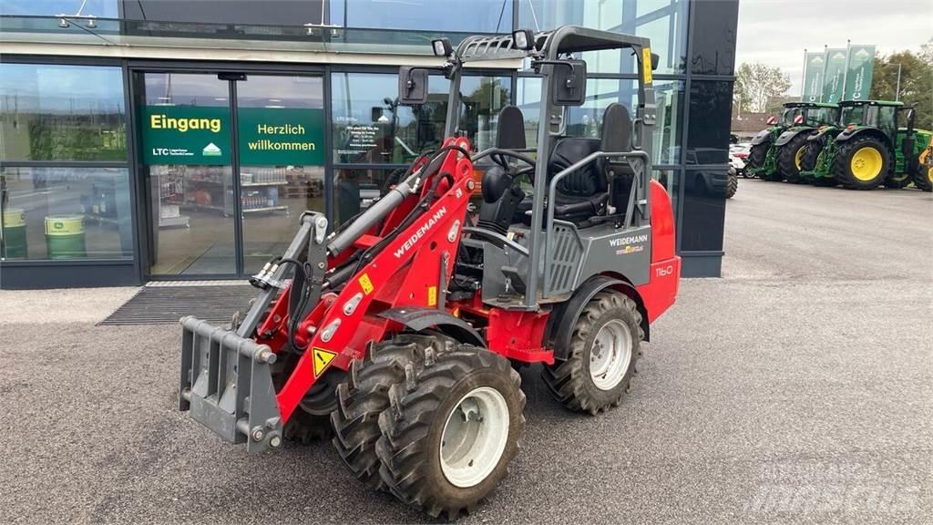 Weidemann 1160 Трактора с фронтальным погрузчиком