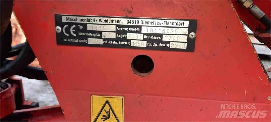 Weidemann 1245 Трактора с фронтальным погрузчиком