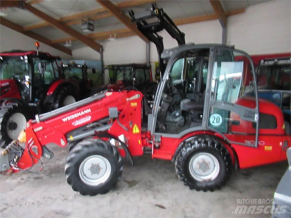 Weidemann 3070 CX60 Трактора с фронтальным погрузчиком