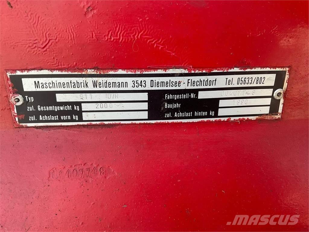 Weidemann 911D/R Трактора с фронтальным погрузчиком