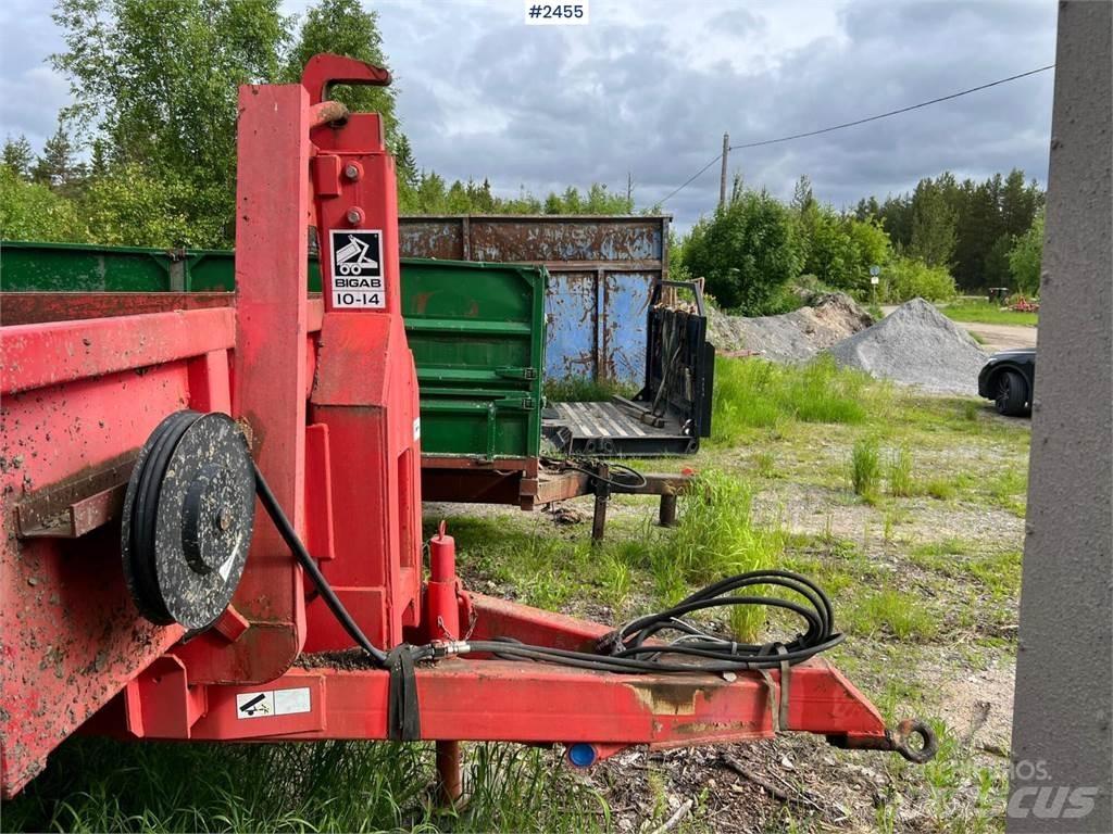 Bigab VV 10-14 Прицепы для бункеров