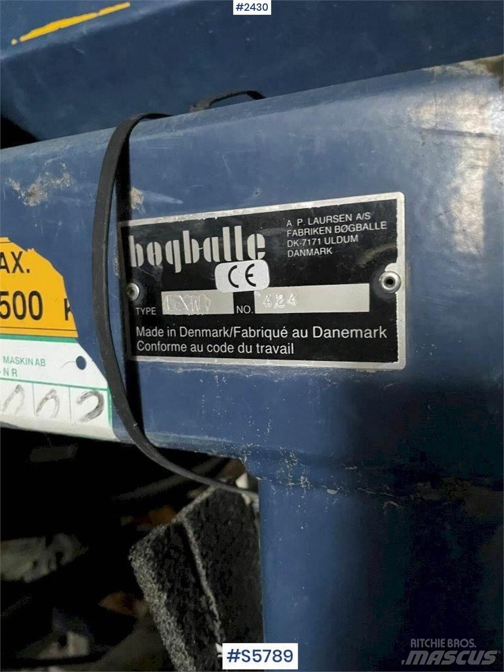 Bogballe EXW 1000 Прочая техника для удобрений