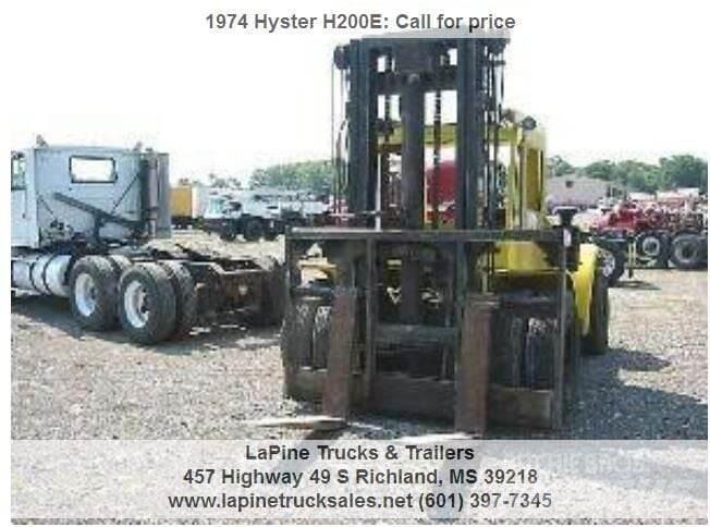 Hyster H200E Другие складские механизмы