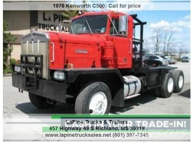 Kenworth C500 Грузовые эвакуаторы