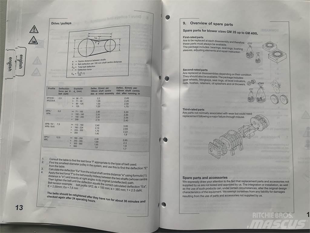 Aerzen GM80L Компоненты строительной техники