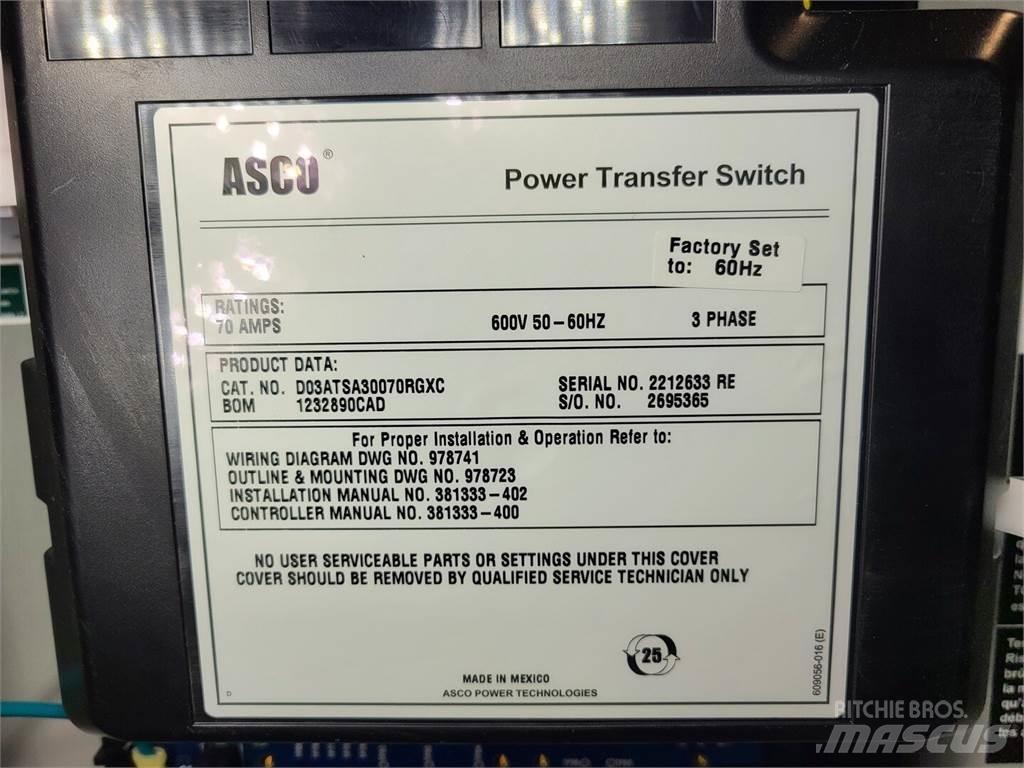 Asco D03ATSA30070RGXC Строительная техника - Другие