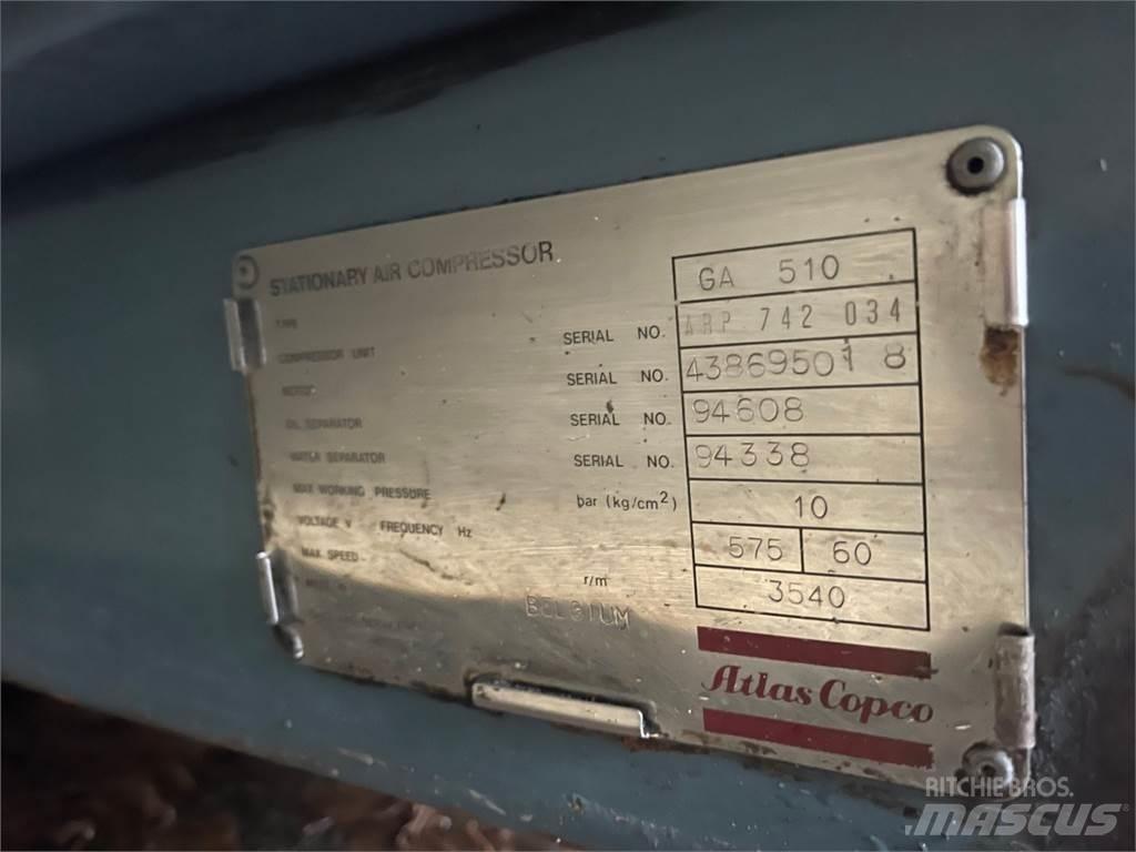 Atlas Copco GA 510 Воздушные компрессоры