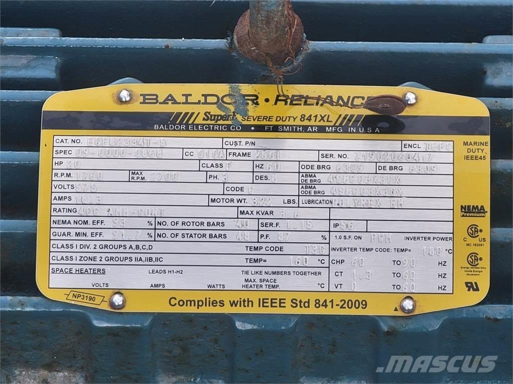 Baldor ECP82334T-5 Промышленные двигатели