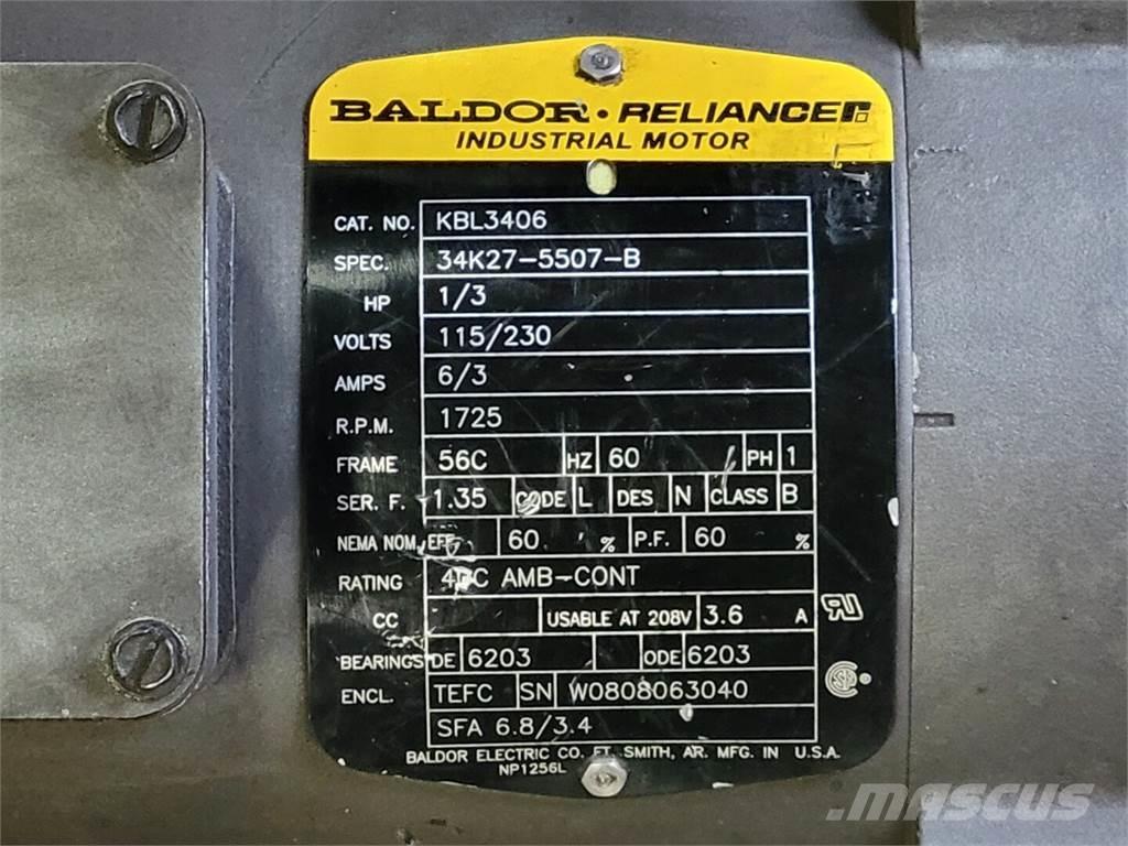 Baldor KBL3406 Промышленные двигатели