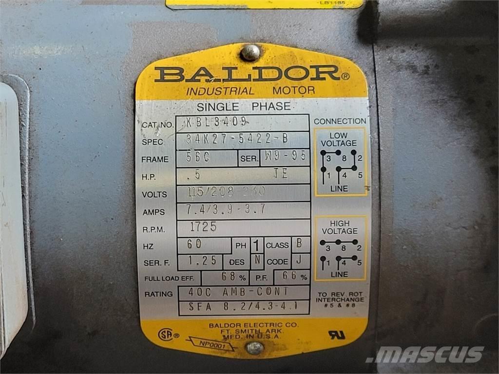 Baldor KBL3409 Промышленные двигатели