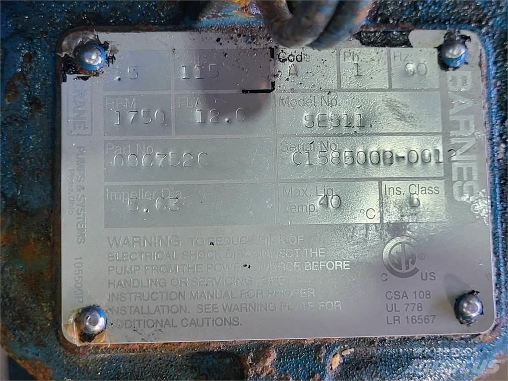  BARNES SE511 Гидронасосы