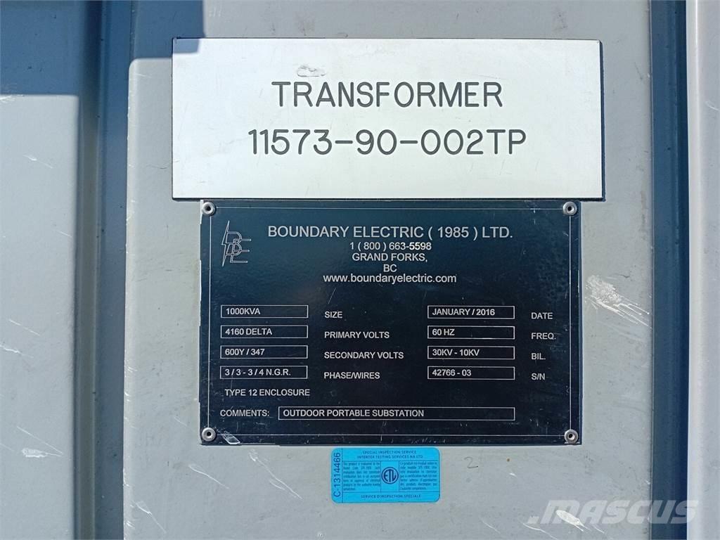  BOUNDARY ELECTRIC Строительная техника - Другие