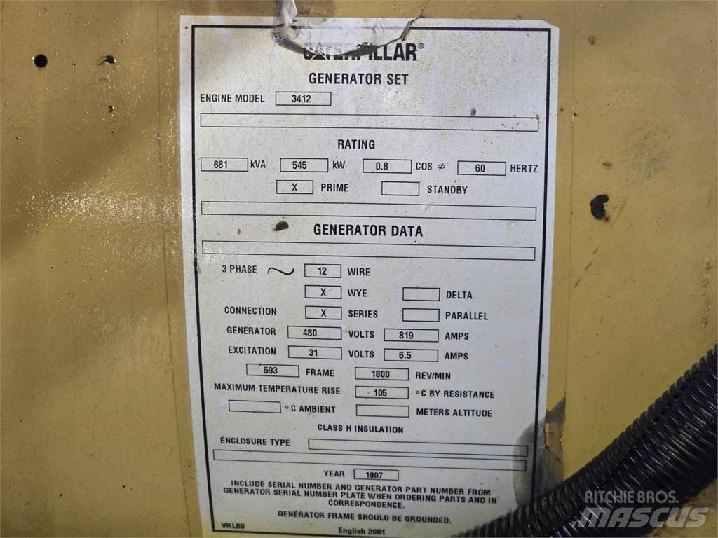 CAT 3412 Дизельные генераторы