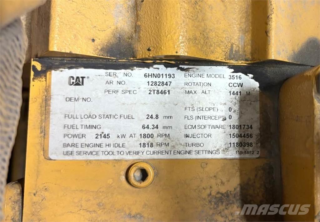 CAT 3516B Дизельные генераторы