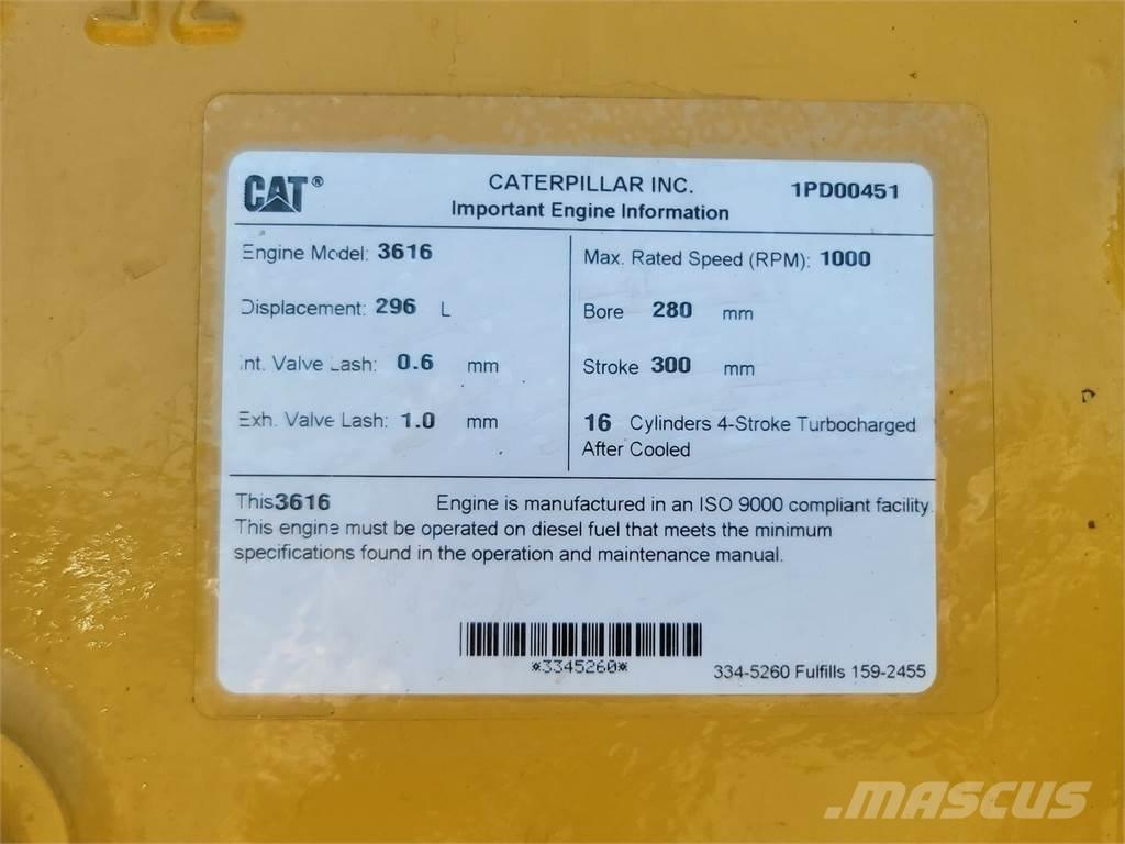 CAT C280-3616 Дизельные генераторы