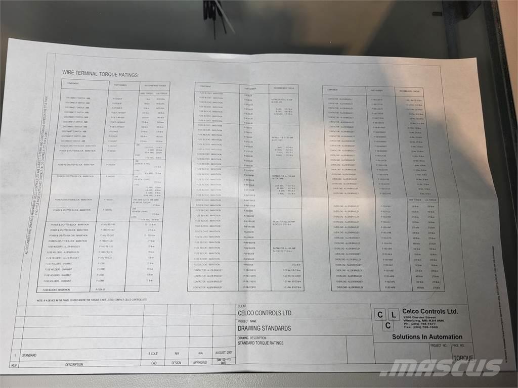  CELCO CONTROLS LTD Строительная техника - Другие