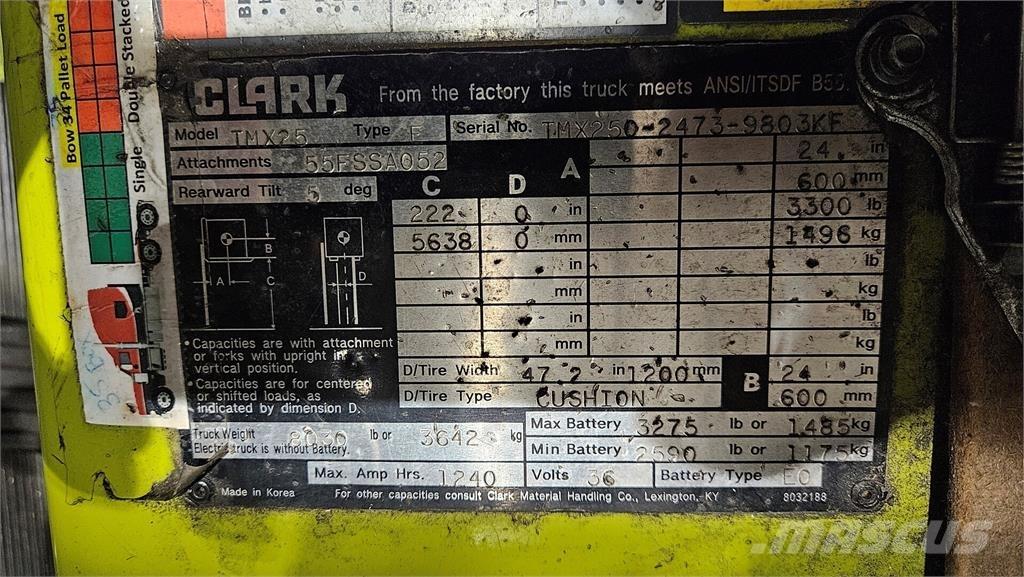 Clark TMX25 Строительная техника - Другие
