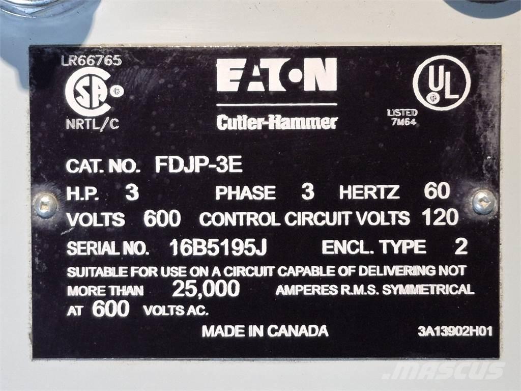  CUTLER-HAMMER FDJP-3E Строительная техника - Другие