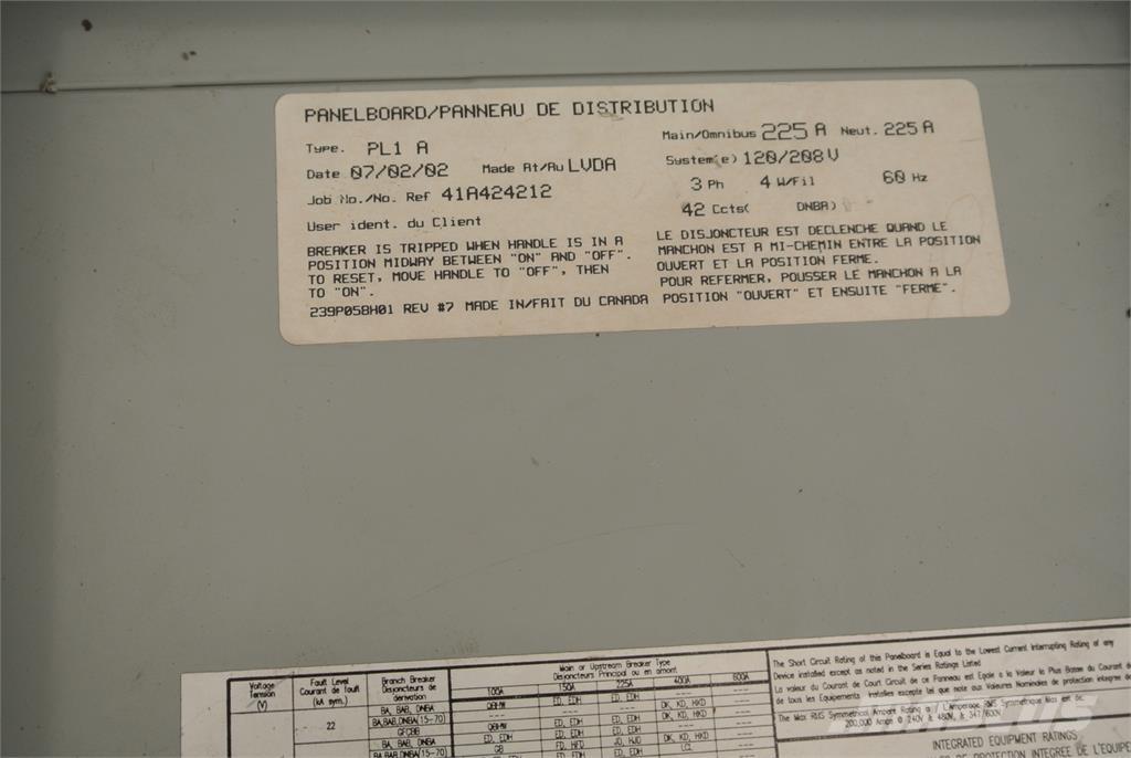  CUTLER-HAMMER PL1 A Строительная техника - Другие