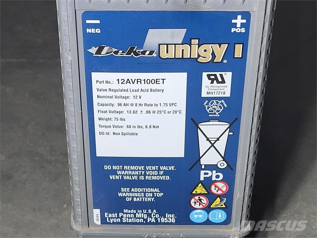  DEKA 12AVR100ET Аккумуляторные батареи