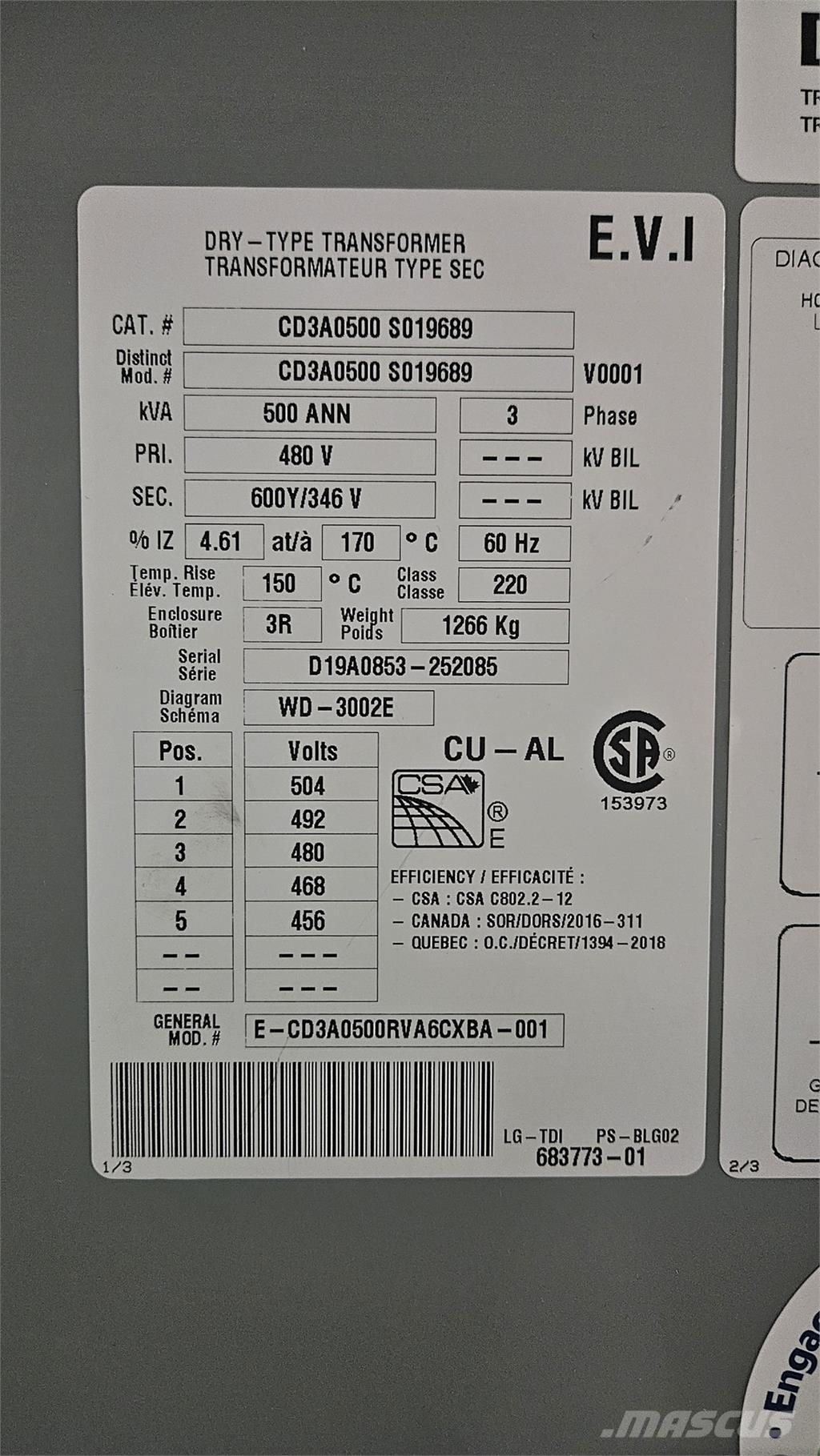 Delta CD3A0500S019689 Строительная техника - Другие