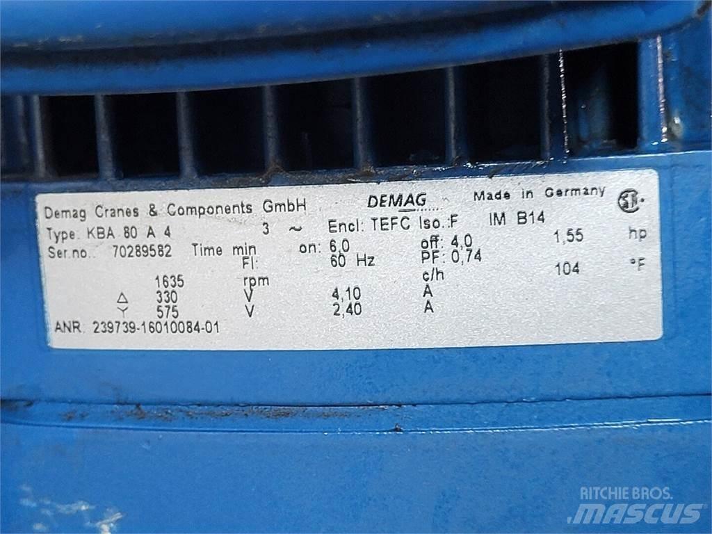 Demag KBA80A4 Промышленные двигатели