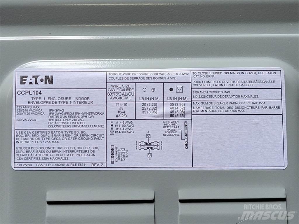 Eaton CCPL104 Строительная техника - Другие