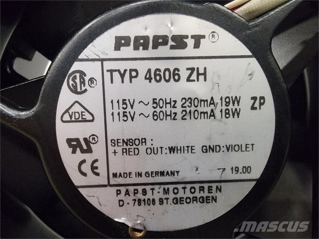  EBM PAPST 4606 ZH Компоненты строительной техники