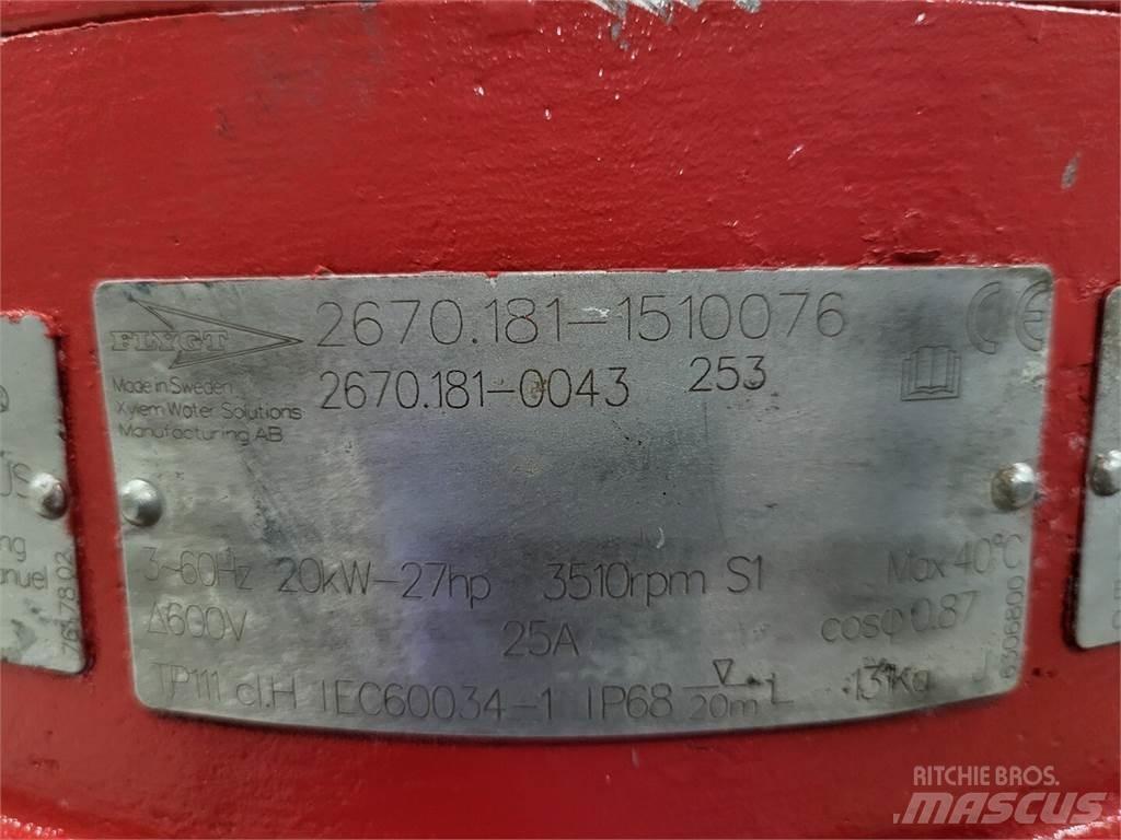 Flygt 2670.181-0043 Гидронасосы
