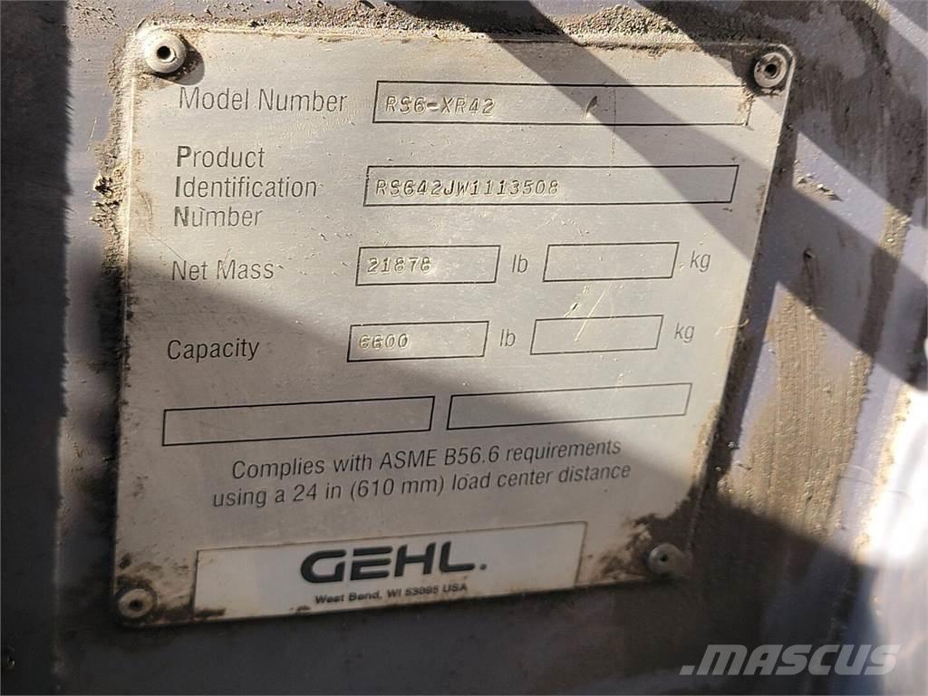 Gehl RS6-XR42 Сельскохозяйственные телескопические погрузчики